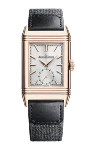 Часы Jaeger-Lecoultre Reverso tribute с розовым золотом 45,60 х 27,40 мм