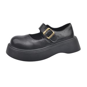 Fawn Miri Женские туфли Мэри Джейн на платформе черные, цвет Black