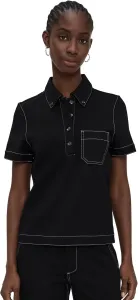 rag & bone Женская футболка поло Irina с контрастной строчкой