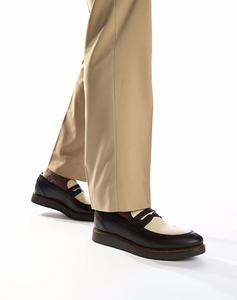 Пенни-лоферы Base London Sid коричневого цвета