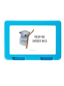 Mr. & Mrs. Panda Бенто-бокс «Коала» с надписью, белый цвет