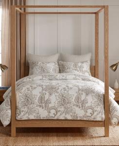 Комплект постельного белья Bennett из 2 предметов, размер Full/Queen Levtex, Taupe