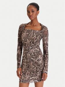 Коктейльное платье slim fit W5BK65 KCZC2 Guess, бежевый