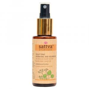 Sattva, Тоник для кожи головы, увлажняющий и придающий объем, увлажняющий и объемный, Ajwain & Gotukola, 100 мл
