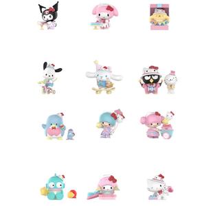 Слепая коробка Sanrio Hello Kitty 50th Anniversary Collection, одиночная мистери-бокс/полный бокс 12 шт POP MART