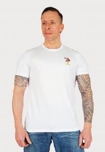 Футболка с принтом KURZARM REITER U.S. Polo Assn., белый