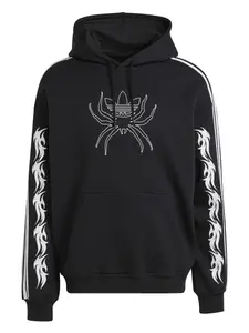 Худи с принтом Spiders Adidas, черный