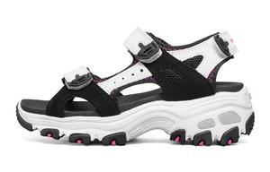 Детские сандалии GS черные/белые Skechers