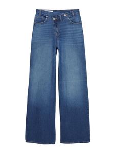 Джинсы с широкими штанинами Pull&Bear, Blue Denim