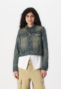 Джинсовая куртка REGULAR TRUCKER JACKET Weekday, синий