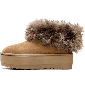 UGG Van Gogh Genesis, Listening To The Snow термо сапоги-ботфорты женские Brown