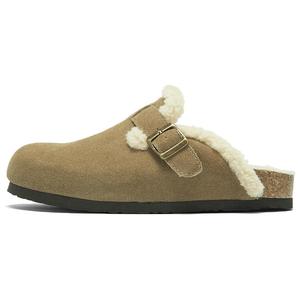 Закрытые тапочки для женщин AGSDON, хаки