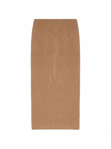 Миди-юбка Jackie с высокой талией и разрезом ARMARIUM, бежевый