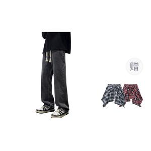 Джинсы серии Ride The Wind And Waves унисекс WARRIOR, черный