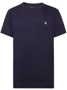 Billionaire футболка с нашивкой-логотипом, синий