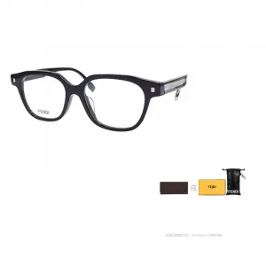 FENDI Прямоугольные очки Rectangular Frame, Black