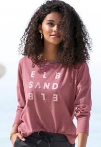 Топ Elbsand LONGSLEEVE, Mauve Meliert/Mauve