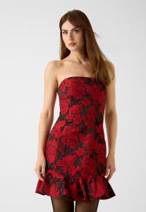 Платье Guess Shift dress, Blumenmuster Rot/Multi-Coloured