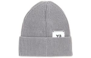 Y-3 Серая унисекс шапка бини, Gray