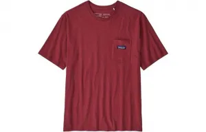 Футболка с карманом в полоску Patagonia, washed зеленый