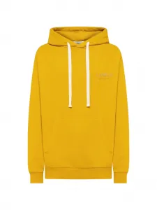 Худи с принтом Laneus, желтый