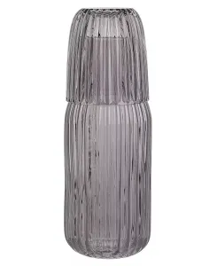 Набор графинов из ребристого стекла Jay Imports, green