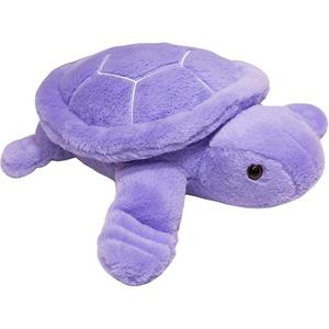 Мягкая и милая плюшевая игрушка черепашка высота 25см/35см MERCONSER, фиолетовый