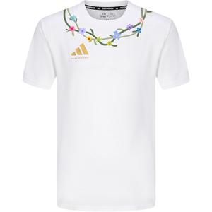 Adidas Футболка унисекс белая