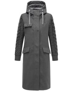 Пальто межсезонное NAVAHOO Babe 14, антрацит