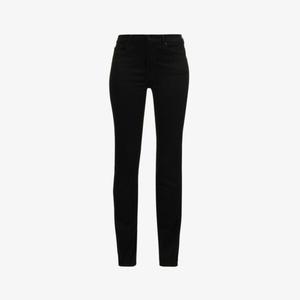 Джинсы Roxanne скинни средней посадки из эластичного денима 7 For All Mankind, черный