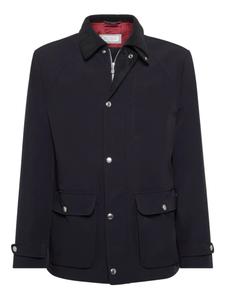 Куртка на кнопках Brunello Cucinelli, синий