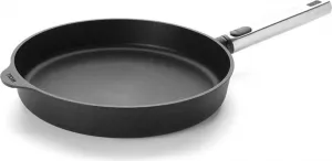 Сковорода Logic PRO 1728PLCIB, максимальный диаметр 28 см, подходит для индукционных плит, антипригарное покрытие, съемная ручка Woll