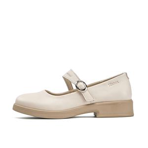 Туфли Мэри Джейн на массивном каблуке для женщин Ritai, Ecru