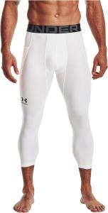 Брюки Heatgear Armour 3/4 Leggings Under Armour, цвет White/Black