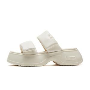 Тихие противоскользящие антибактериальные быстросохнущие устойчивые к истиранию и запаху массажные шлепанцы для женщин BOREE, Treat White