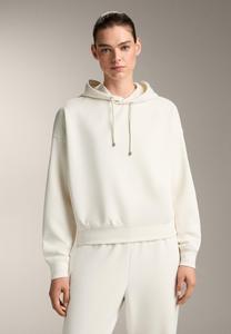 Худи OYSHO BOXY WITH BRUSHED MODAL, White