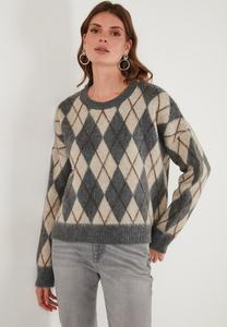 Джемпер LELA LOOSE FİT, Grey