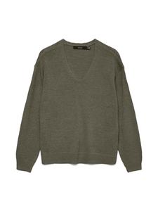 VERO MODA Свитер 'VMCharity' в темно-зеленом цвете