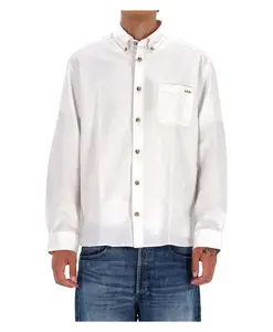 Белая рубашка, свободный крой, повседневный стиль. A.P.C., белый