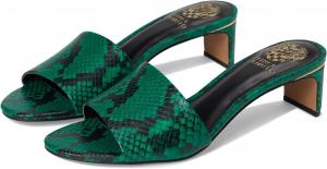 Туфли Vince Camuto Linanna Heeled Slide Sandals, Emerald Green