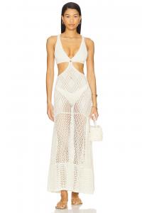 Вязаное платье Yolanda Tularosa, ivory
