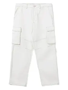 Карго-брюки карпентер Polo Ralph Lauren Kids, белый