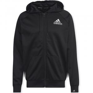 Hooded sweatshirt m gg bos fz hd Adidas, черный