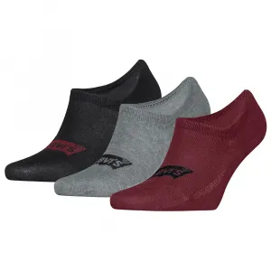 Носки 3 шт Levi's 701224671 no show, разноцветный