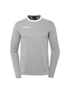 Рубашка с длинными рукавами Emotion 27 темно-серого меланжевого цвета Kempa