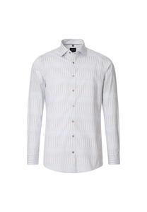 Полосатая рубашка делового покроя Venti, голубой