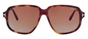 Солнцезащитные очки Tom Ford ANTON M FT1024 52F в квадратной оправе, цвет multi