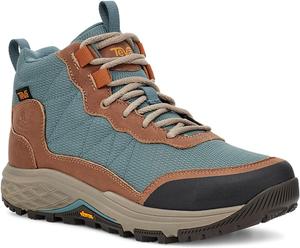 Женские походные ботинки TEVA Ridgeview Mid, прочные, дышащие и водонепроницаемые, песочный