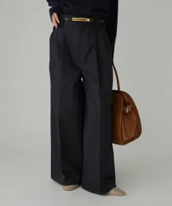 Брюки-чиносы из шамбре с двумя складками Babylone, цвет Black 19