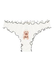 Blumarine трусы-брифы с оборками, белый